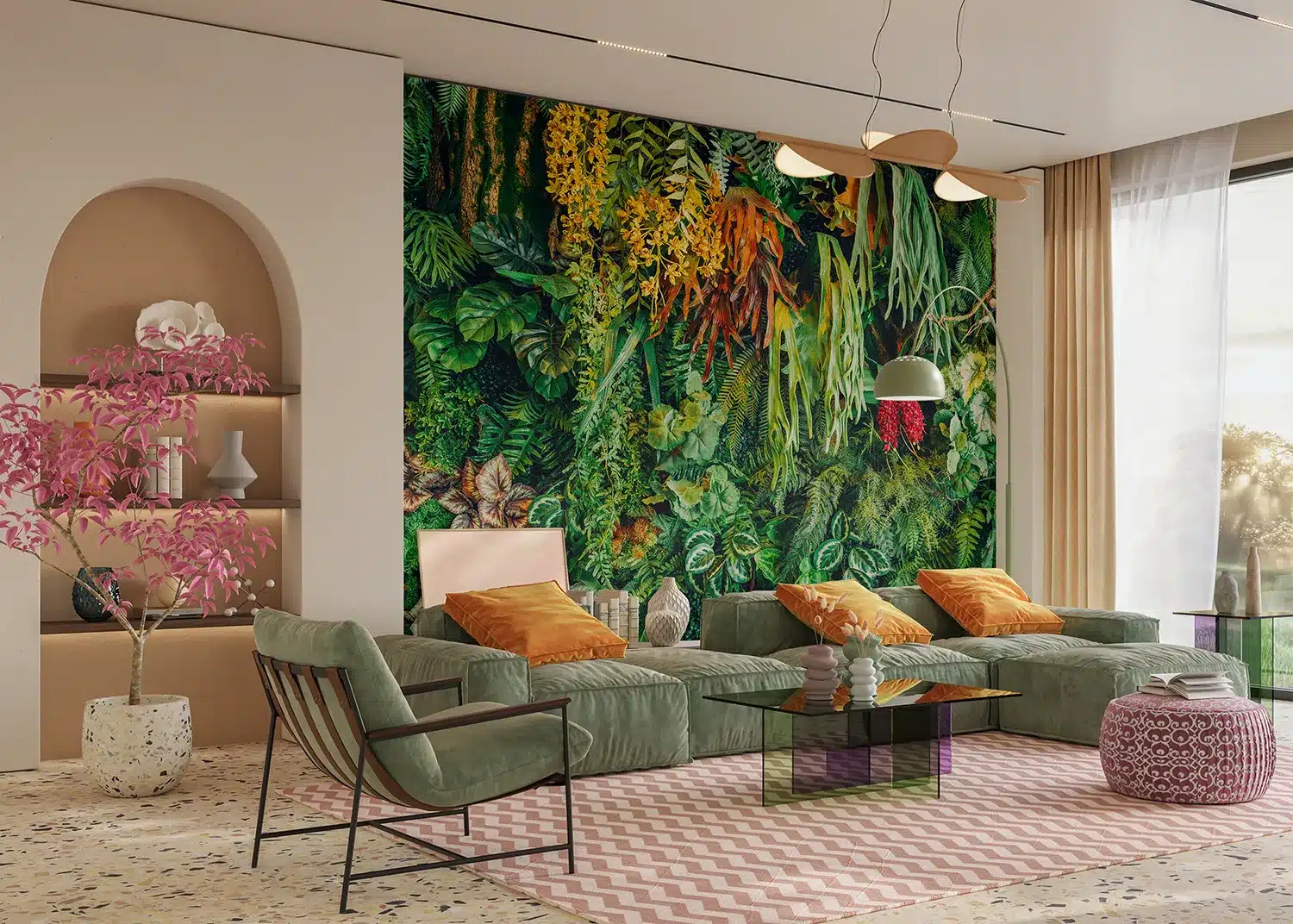 Jungle Wall | Made-to-Measure Wallpaper | Artlook | FT5P 352417 2