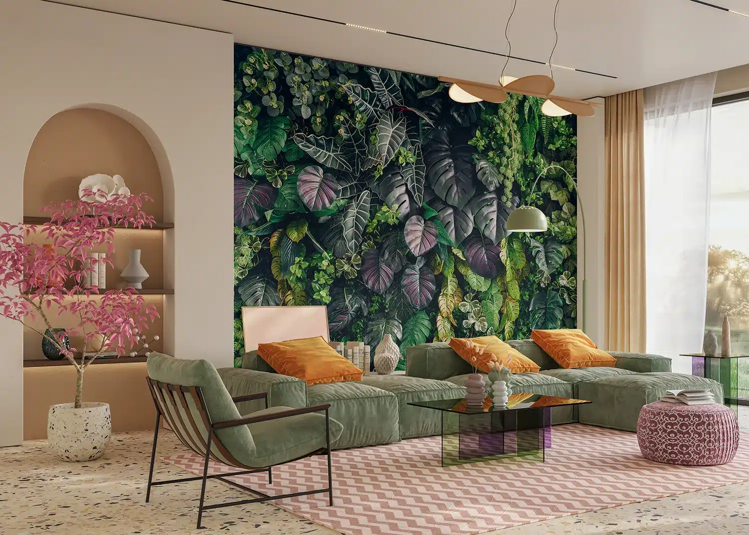 Royal Foliage | Made-to-Measure Wallpaper | Artlook | FT5P 352419 2