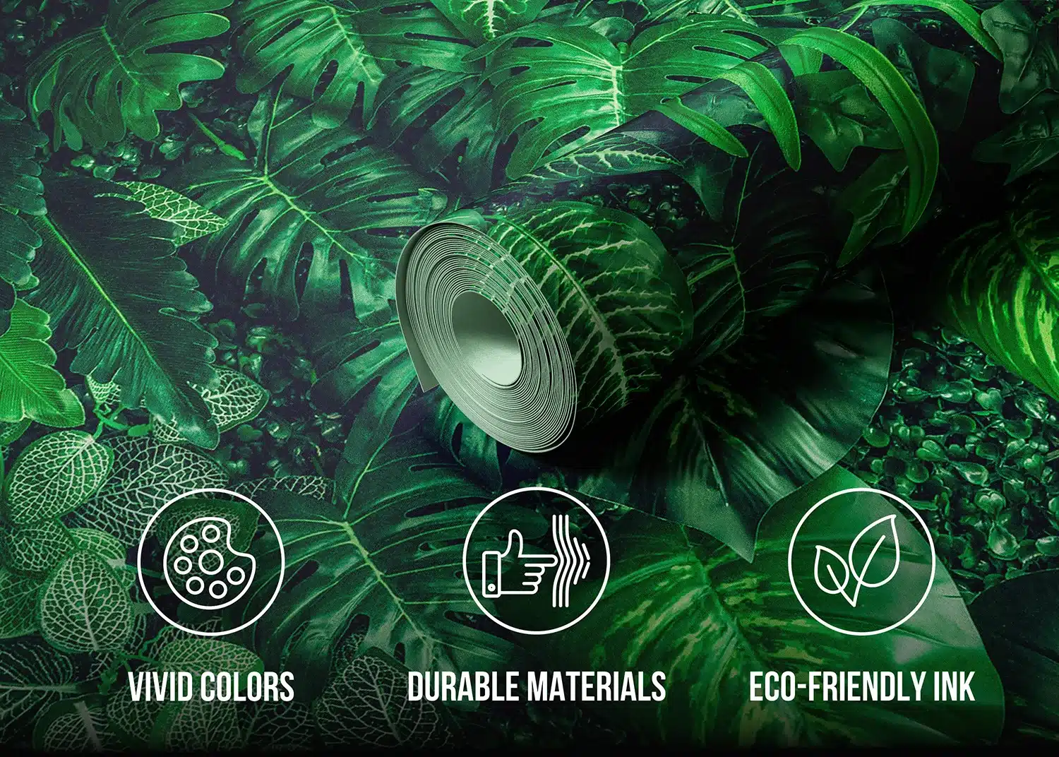 Emerald Jungle | Made-to-Measure Wallpaper | Artlook | FT5P 352421 4