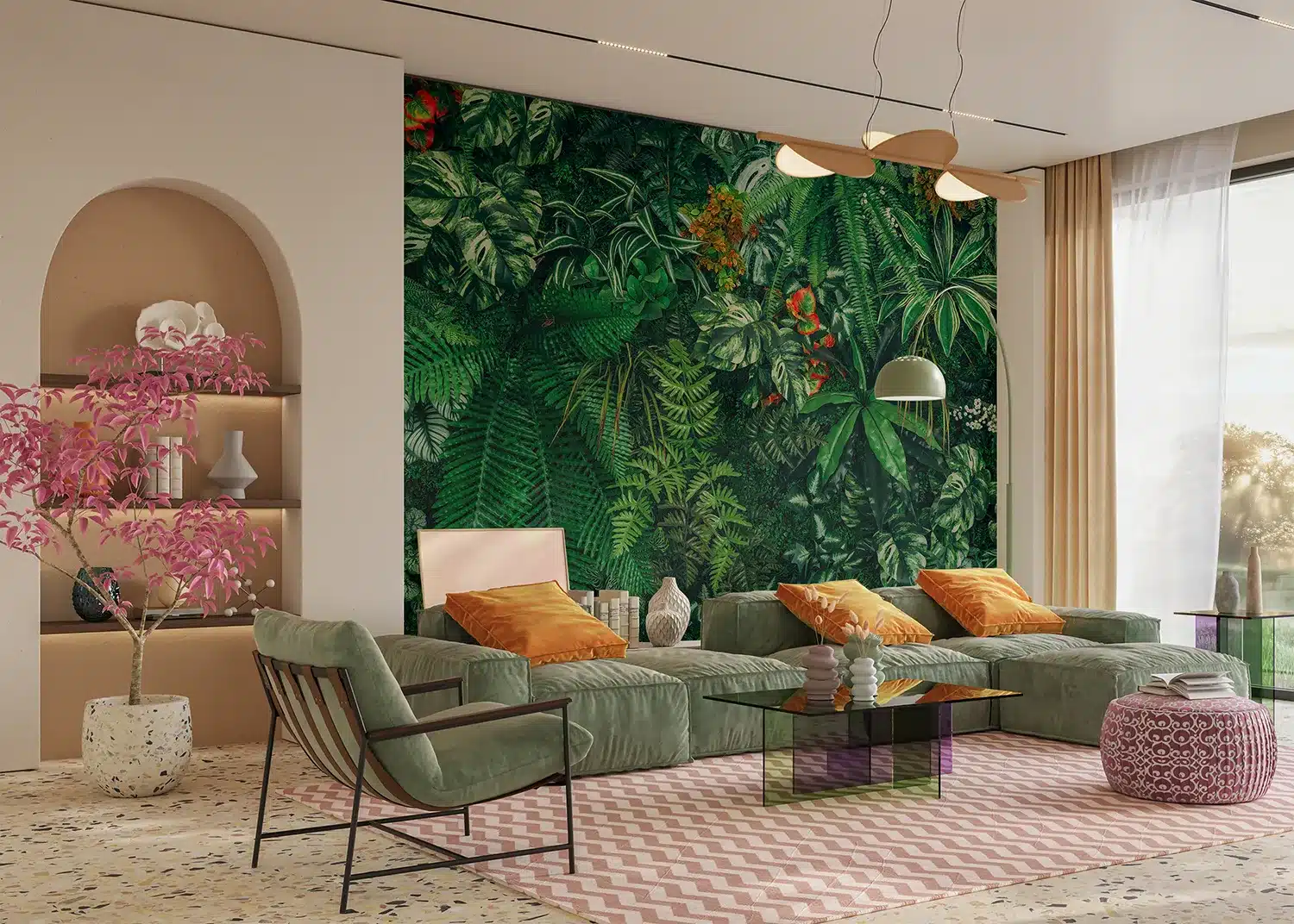 Amazonian Wall | Made-to-Measure Wallpaper | Artlook | FT5P 352423 2