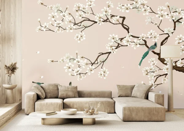 Coffee Chinoiseri | Made-to-Measure Wallpaper | Artlook | FT5P 352467