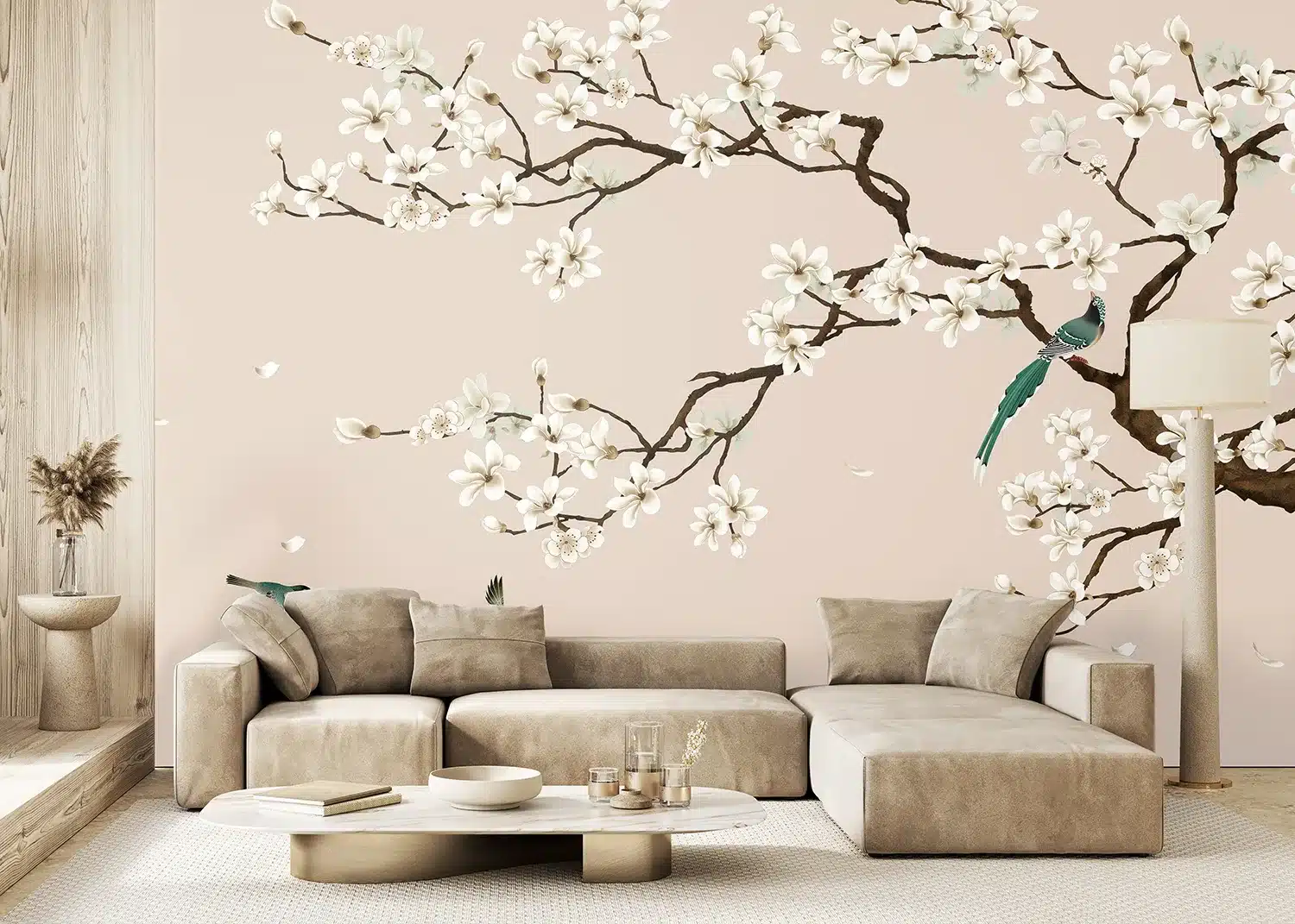 Coffee Chinoiseri | Made-to-Measure Wallpaper | Artlook | FT5P 352467