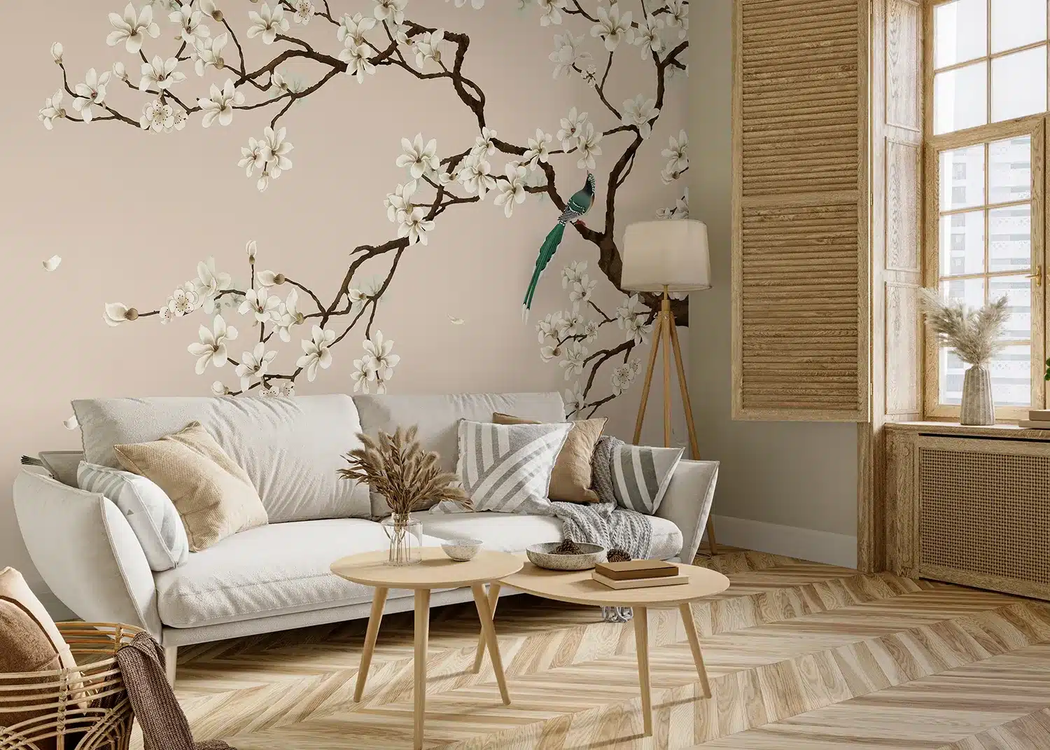 Coffee Chinoiseri | Made-to-Measure Wallpaper | Artlook | FT5P 352467 2