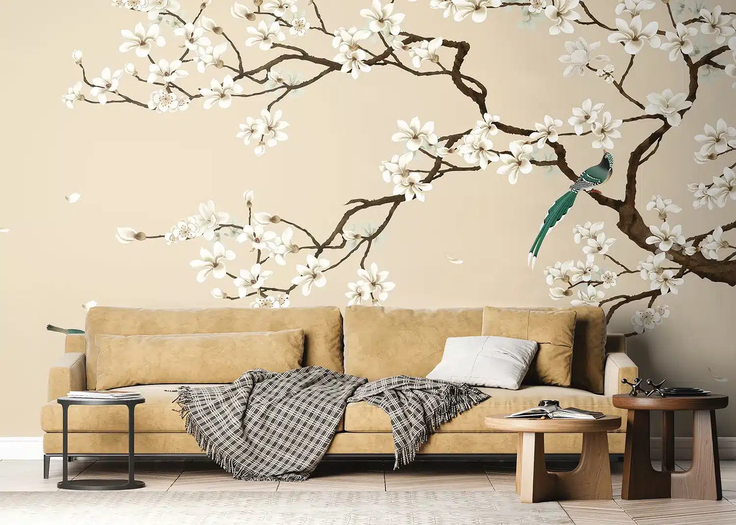 Beige Chinoiseri | Made-to-Measure Wallpaper | Artlook | FT5P 352469