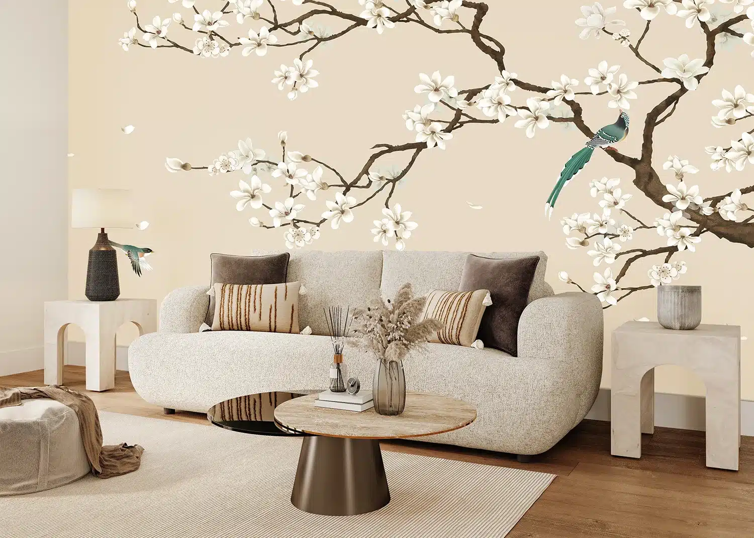 Beige Chinoiseri | Made-to-Measure Wallpaper | Artlook | FT5P 352469 4