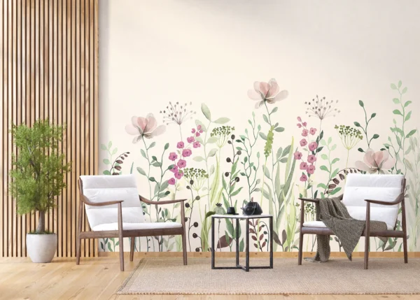 Soft Botanics | Made-to-Measure Wallpaper | Artlook | FT5P 352479