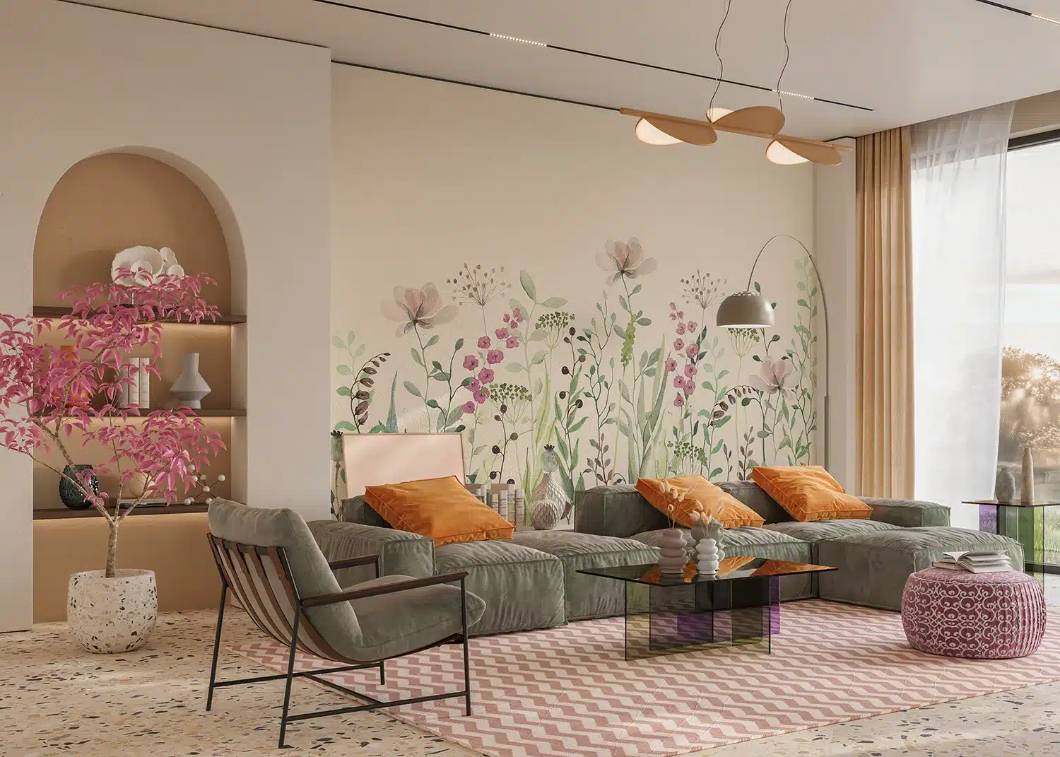 Soft Botanics | Made-to-Measure Wallpaper | Artlook | FT5P 352479 3