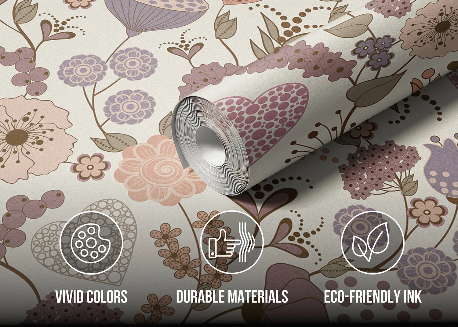 Vintage Blooming Garden | Made-to-Measure Wallpaper | Artlook | FT5P 352483 4