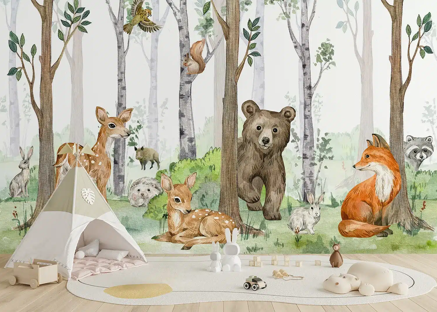Wildlife | Made-to-Measure Kids Wallpaper | Artlook | FTD5P 3093 4