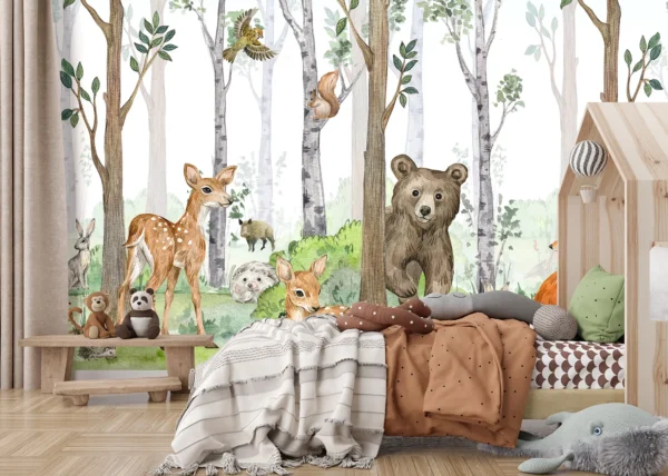 Wildlife | Made-to-Measure Kids Wallpaper | Artlook | FTD5P 3093