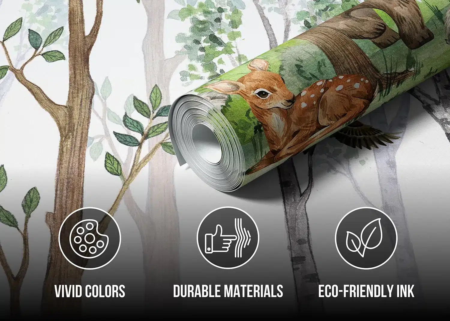 Wildlife | Made-to-Measure Kids Wallpaper | Artlook | FTD5P 3093 5