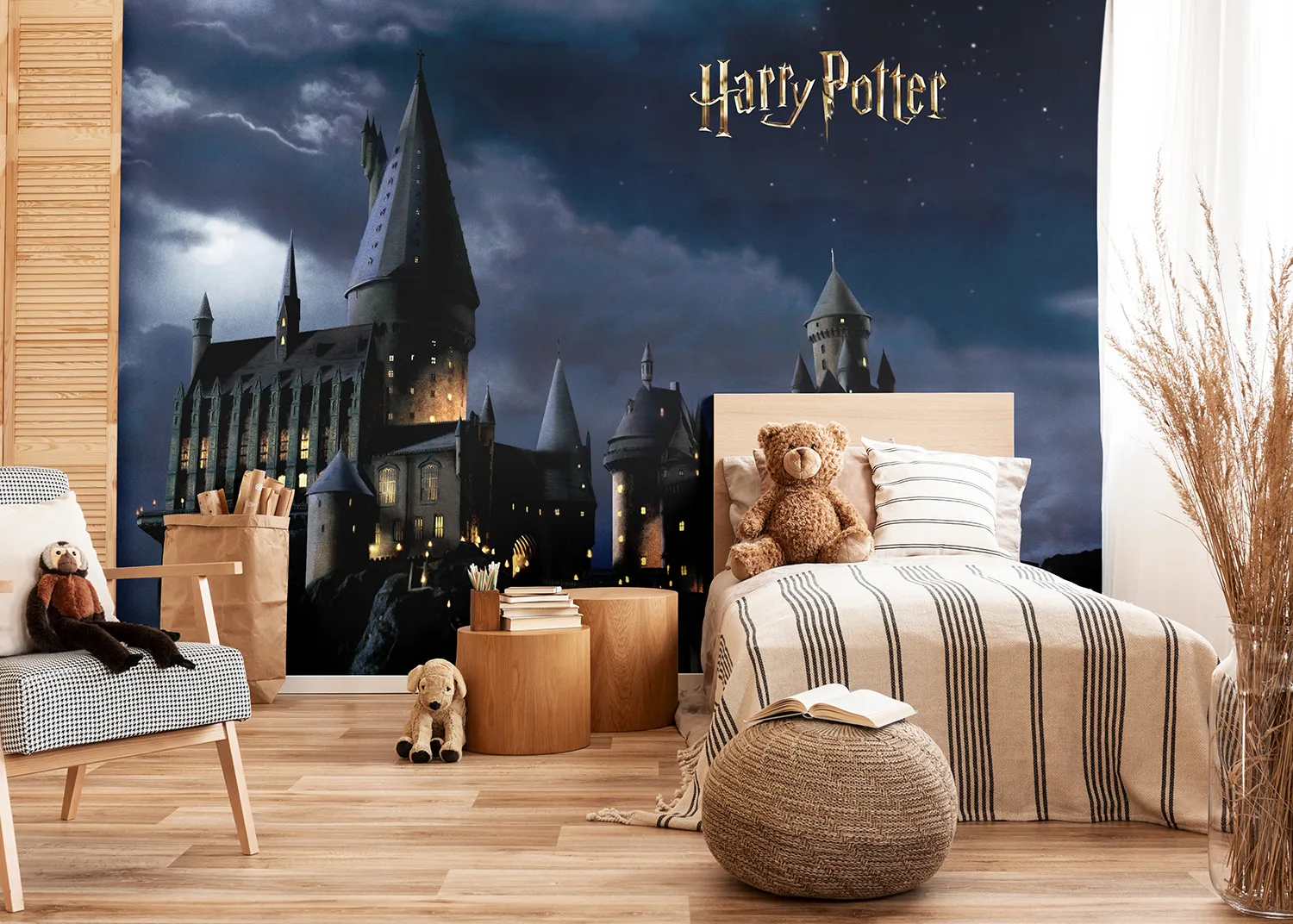 Harry Potter Hogwarts | Made-to-Measure Kids Wallpaper | Artlook | FTD5P 352183