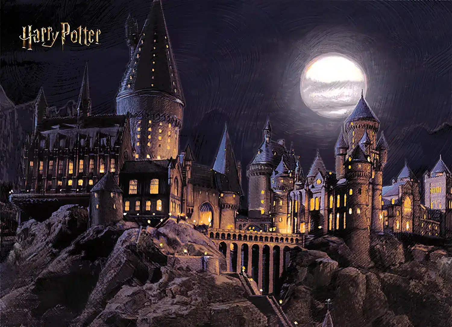 Harry Potter Hogwarts | Made-to-Measure Kids Wallpaper | Artlook | FTD5P 352189