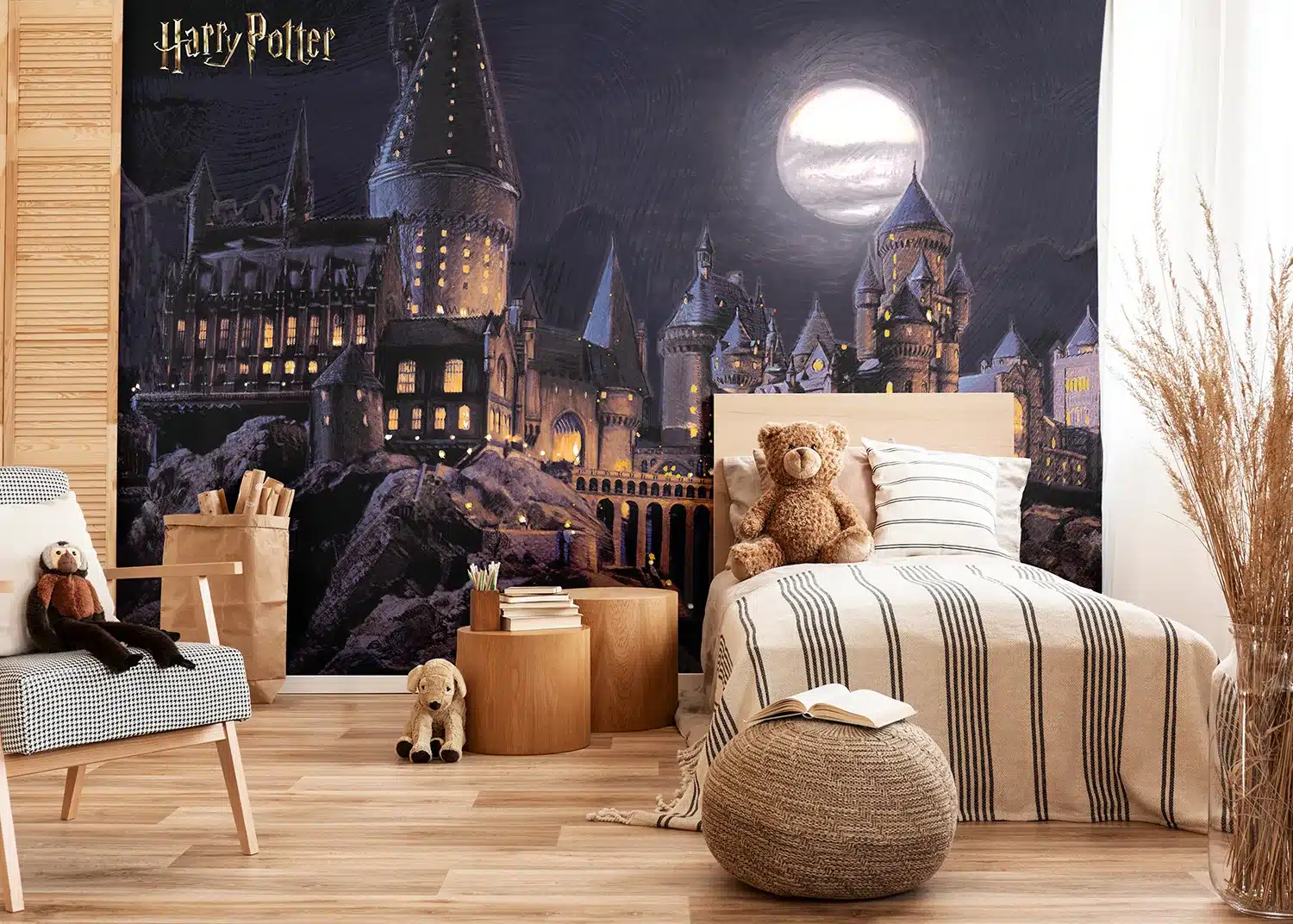 Harry Potter Hogwarts | Made-to-Measure Kids Wallpaper | Artlook | FTD5P 352189 3