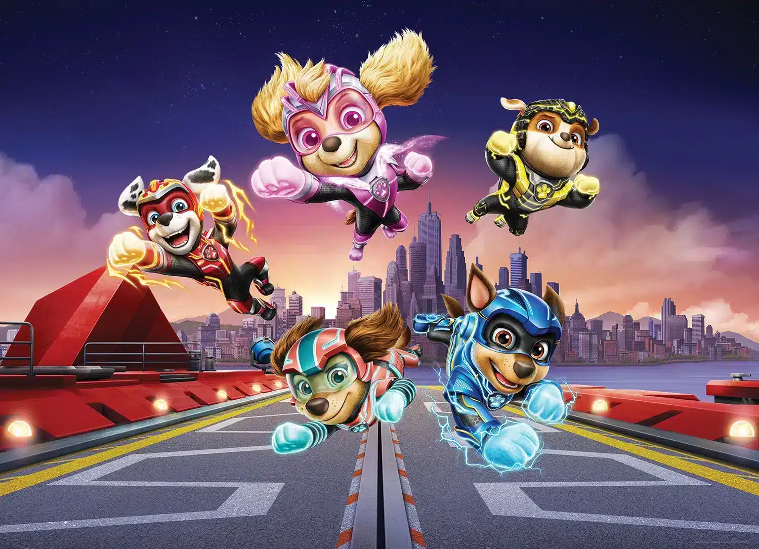 Paw Patrol Movie Rescue Flight | Made-to-Measure Kids Wallpaper | Artlook | FTD5P 352193