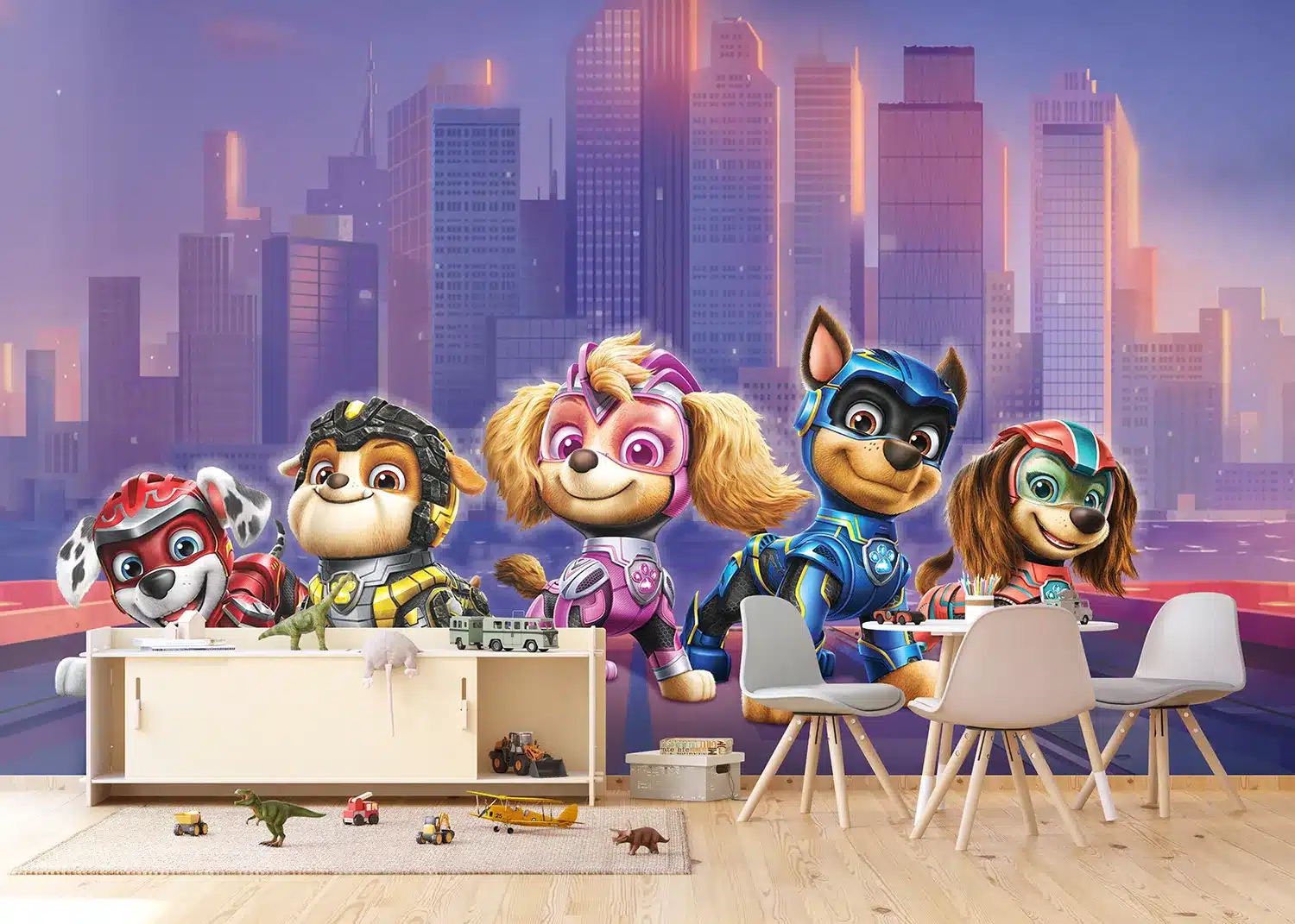 Paw Patrol Movie Full Team | Made-to-Measure Kids Wallpaper | Artlook | FTD5P 352195 2