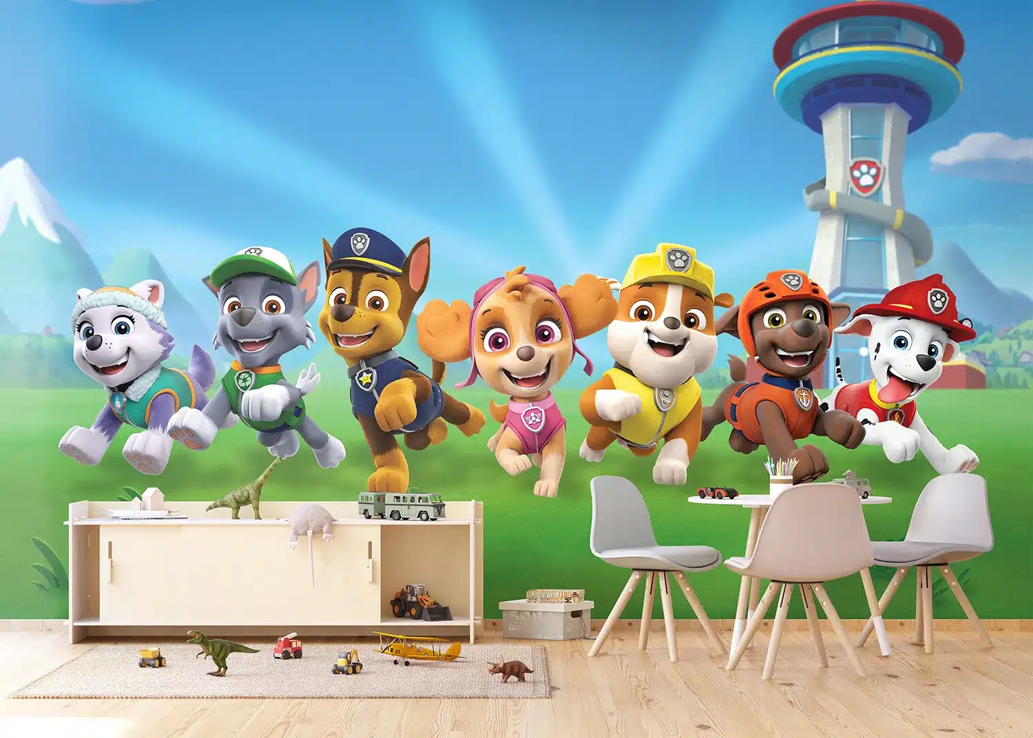 Paw Patrol Brave Team | Made-to-Measure Kids Wallpaper | Artlook | FTD5P 352199 3