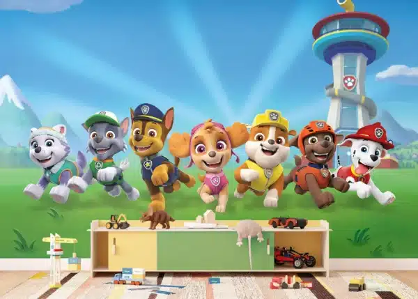 Paw Patrol Brave Team | Made-to-Measure Kids Wallpaper | Artlook | FTD5P 352199
