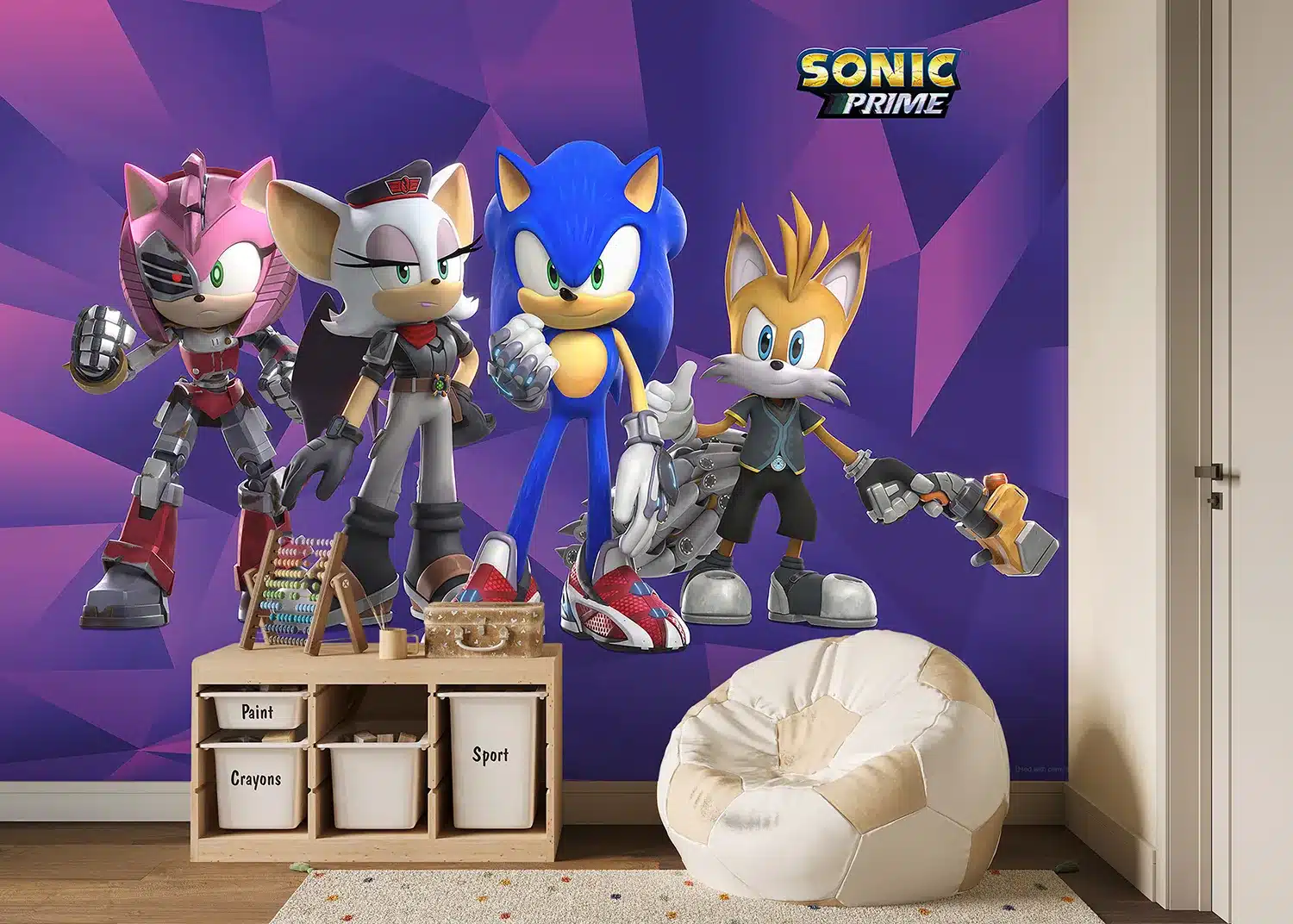 Sonic and Friends | Made-to-Measure Kids Wallpaper | Artlook | FTD5P 352205 2