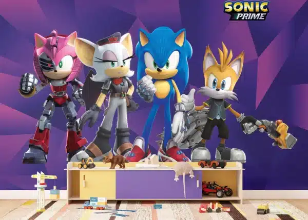 Sonic and Friends | Made-to-Measure Kids Wallpaper | Artlook | FTD5P 352205