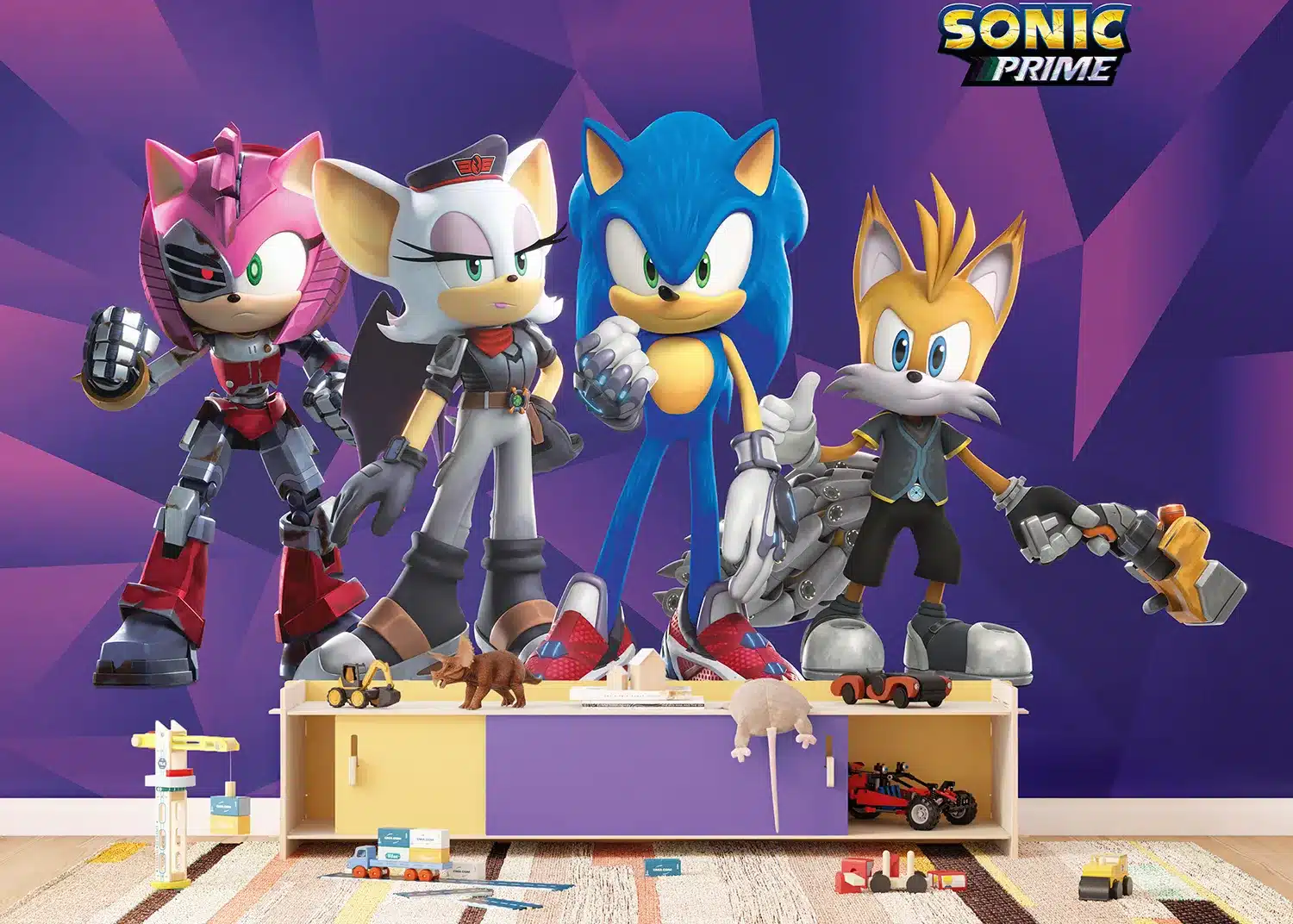Sonic and Friends | Made-to-Measure Kids Wallpaper | Artlook | FTD5P 352205
