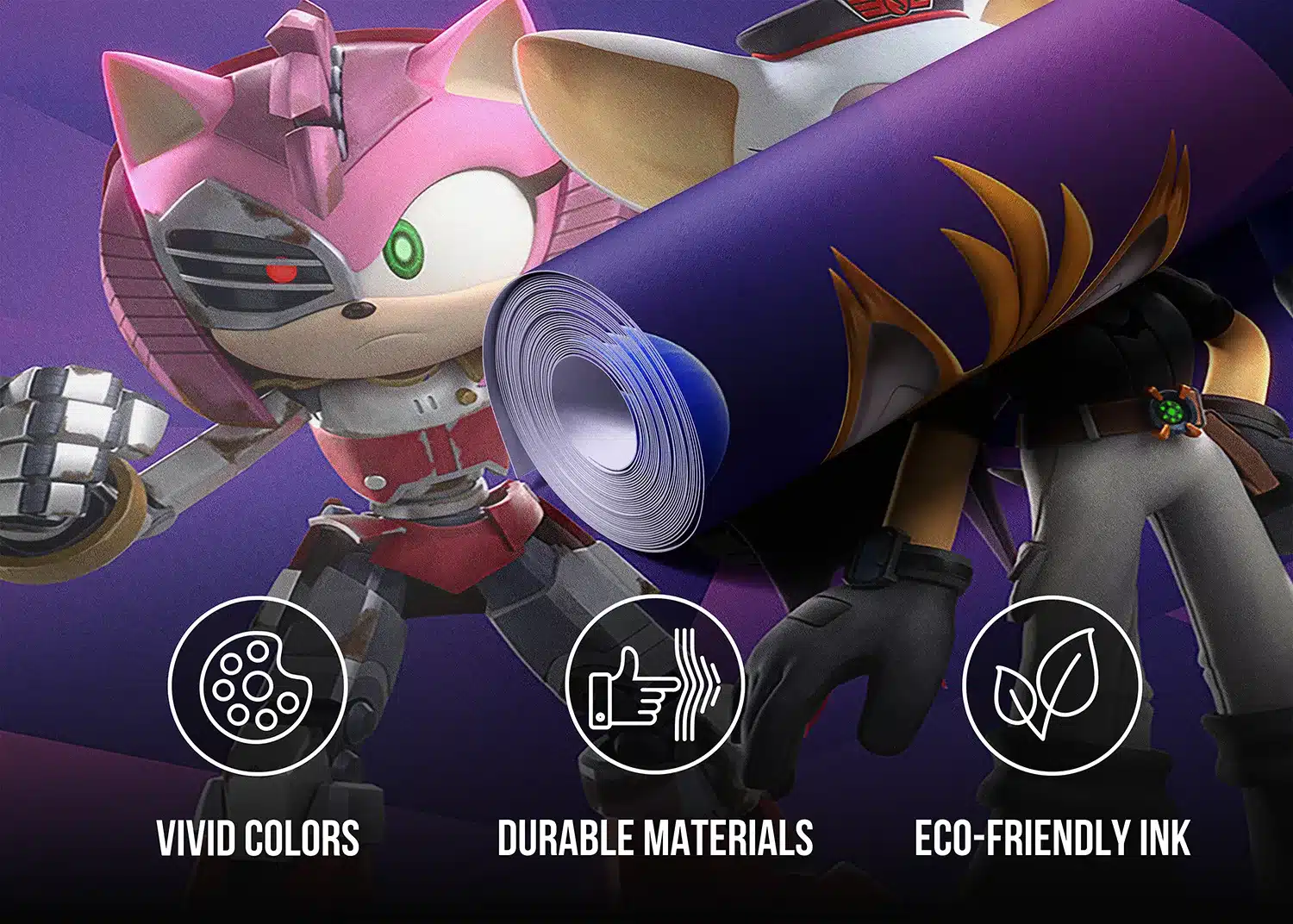 Sonic and Friends | Made-to-Measure Kids Wallpaper | Artlook | FTD5P 352205 4