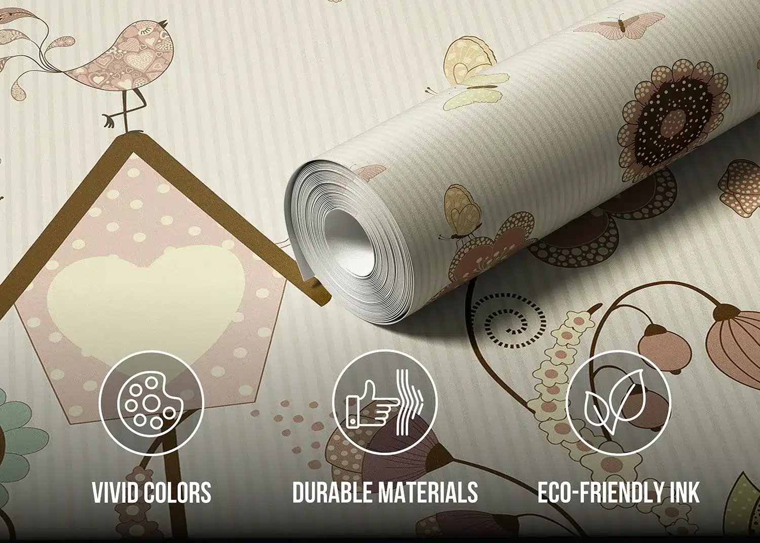 Green Sunlit Garden | Made-to-Measure Kids Wallpaper | Artlook | FTD5P 352375 4