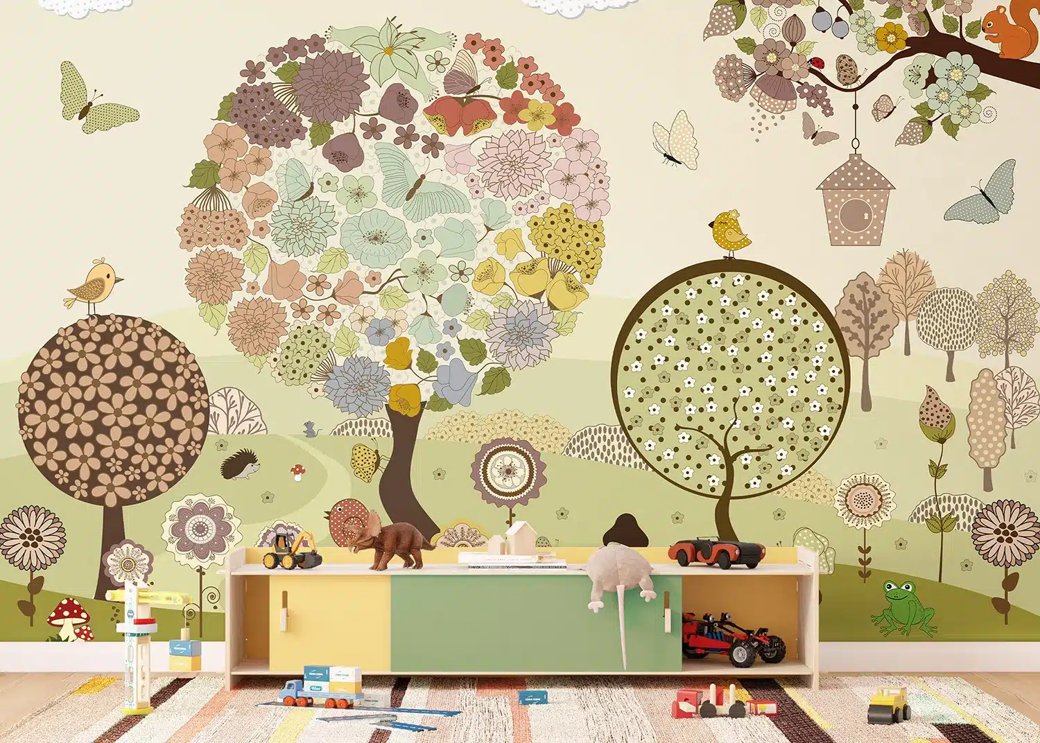 Flower Tree | Made-to-Measure Kids Wallpaper | Artlook | FTD5P 352397 2