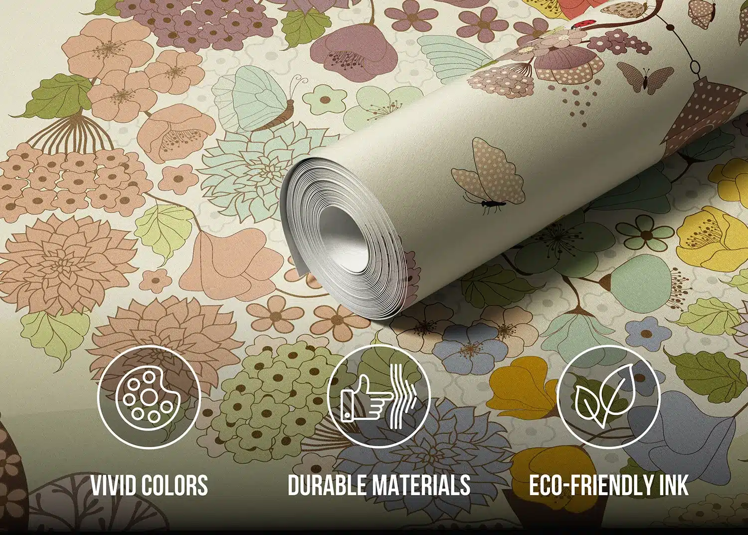 Flower Tree | Made-to-Measure Kids Wallpaper | Artlook | FTD5P 352397 4