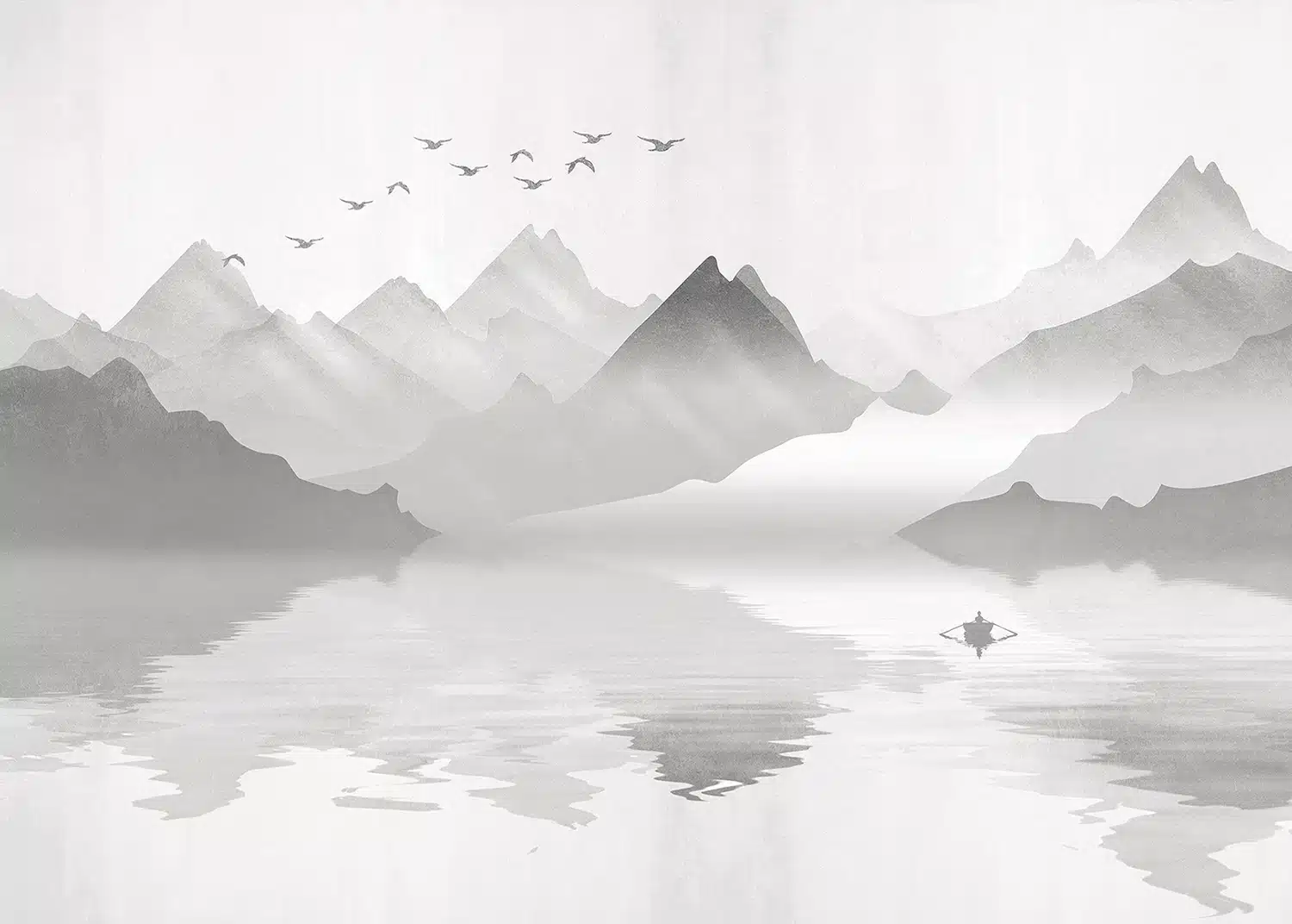 Misty Mountains | Made-to-Measure Wallpaper | Artlook | FTNS 1246