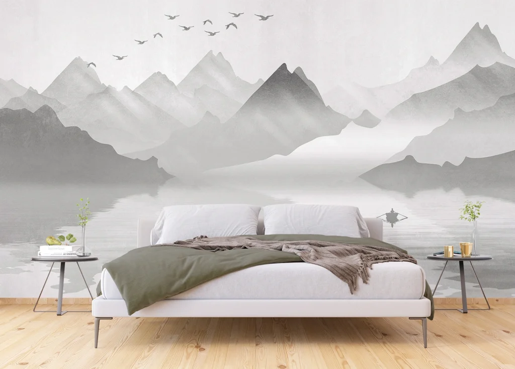 Wall Mural Mountain Lake, Made to Measure, FTNS 1246 2