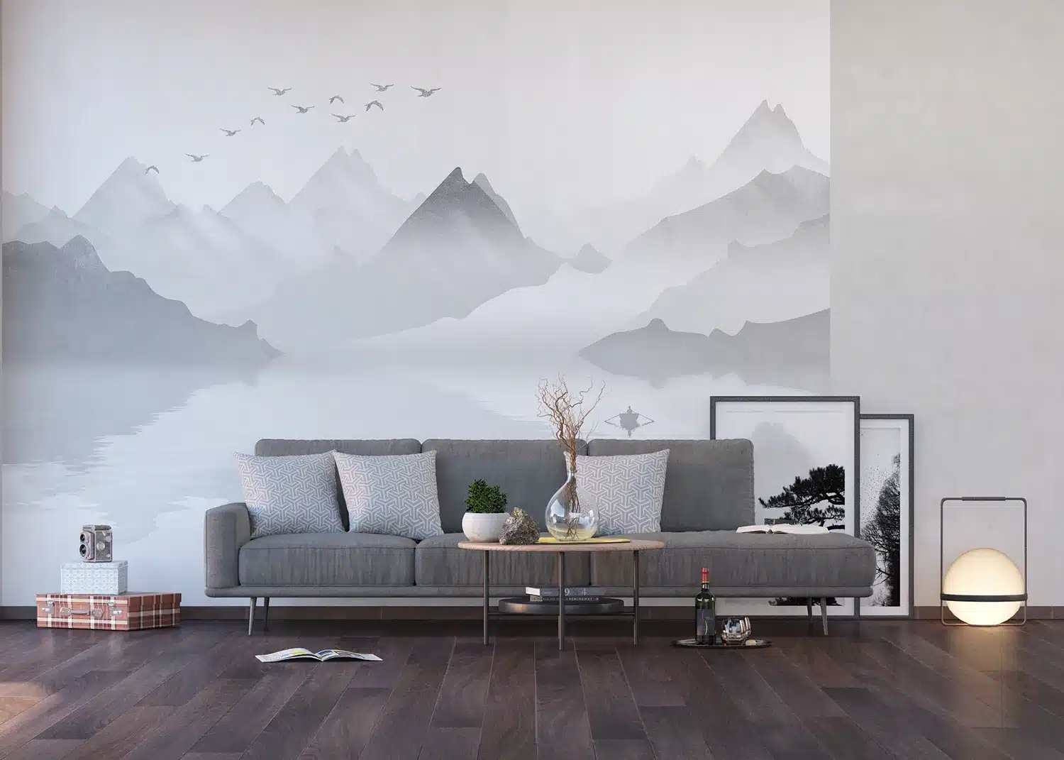 Misty Mountains | Made-to-Measure Wallpaper | Artlook | FTNS 1246 2