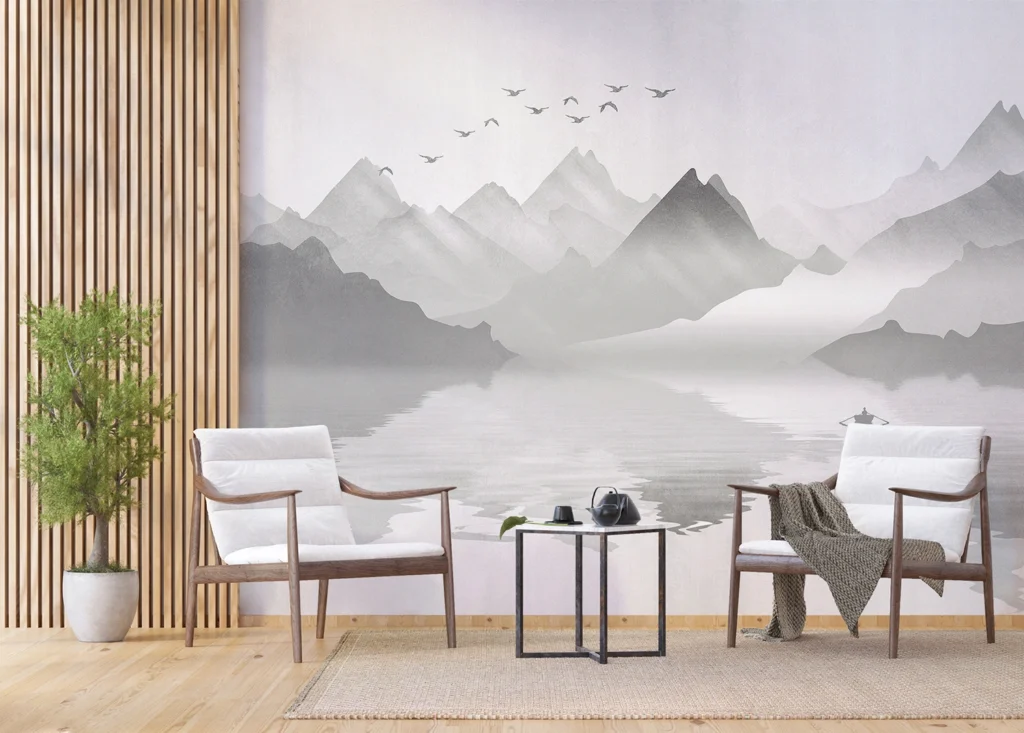 Wall Mural Mountain Lake, Made to Measure, FTNS 1246 5