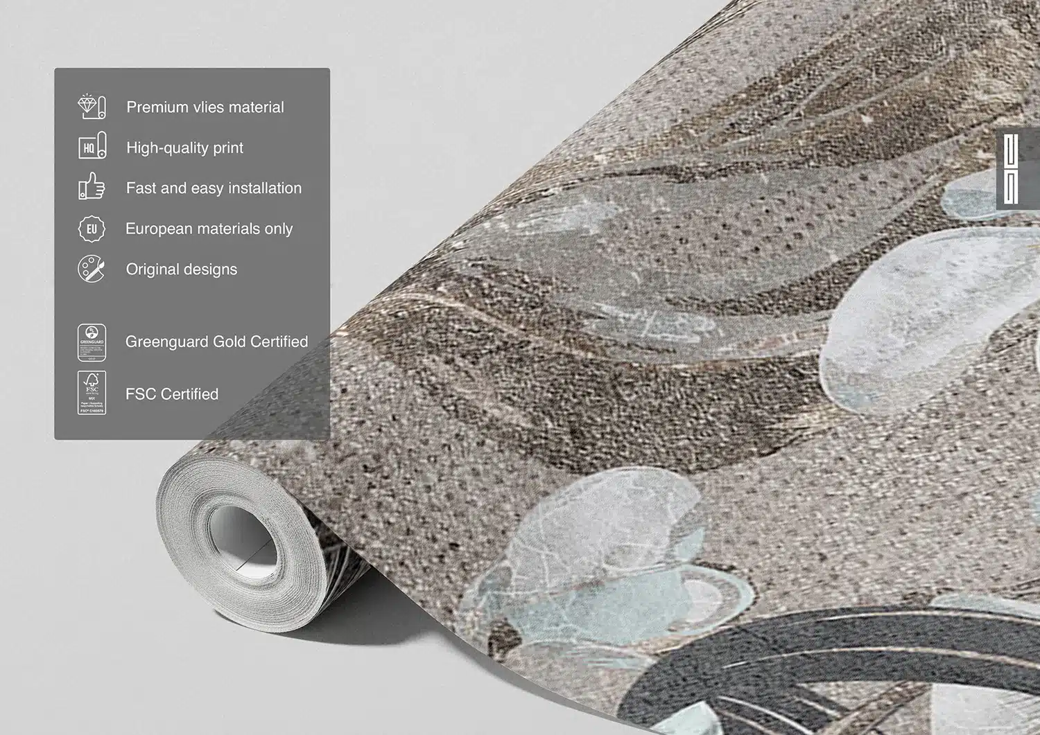 Monstera Composition | Made-to-Measure Wallpaper | Artlook | FTNS 1249 7