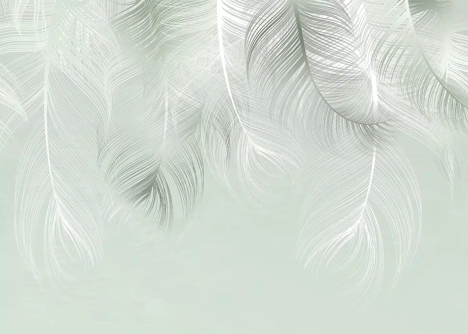 Feather Wall | Made-to-Measure Wallpaper | Artlook | FTNS 1250