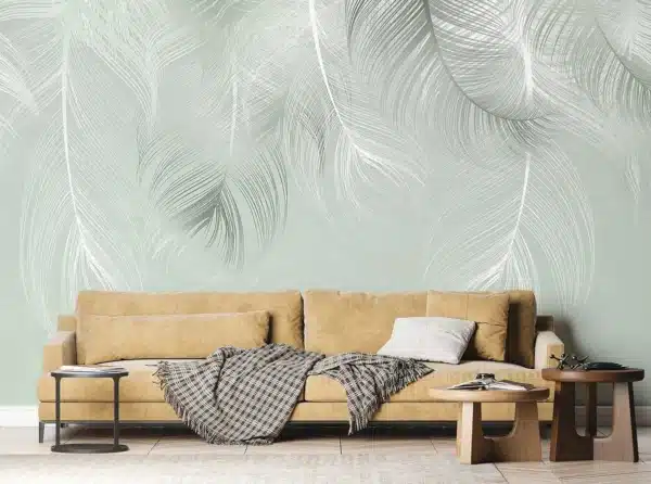 Feather Wall | Made-to-Measure Wallpaper | Artlook | FTNS 1250
