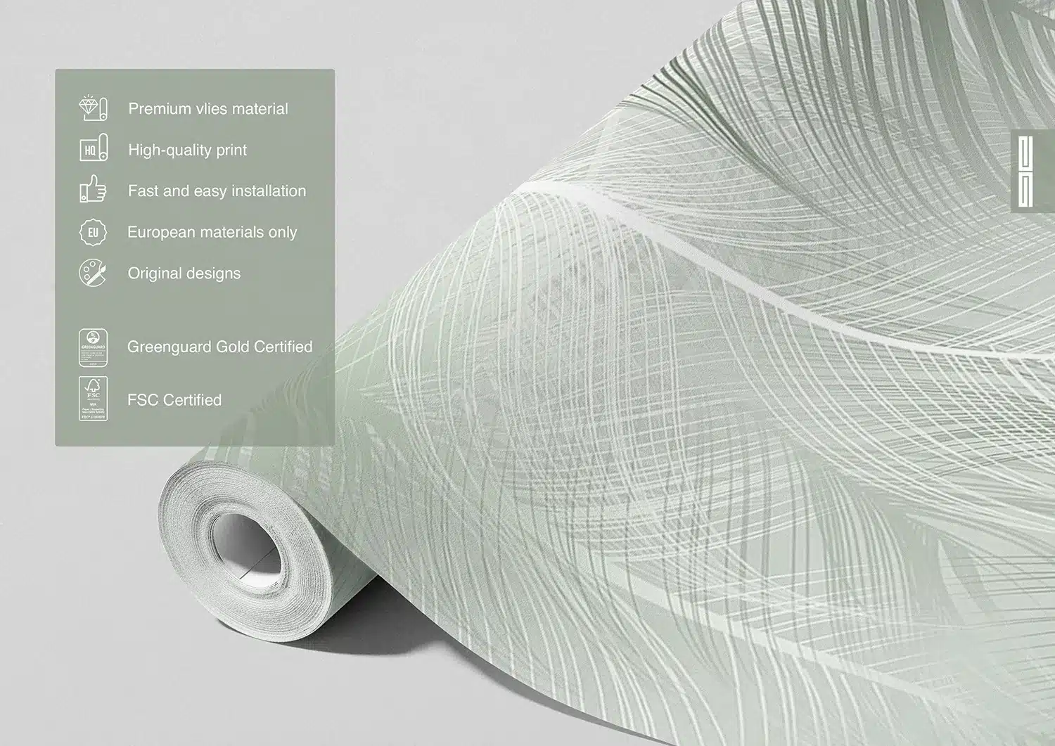 Feather Wall | Made-to-Measure Wallpaper | Artlook | FTNS 1250 6