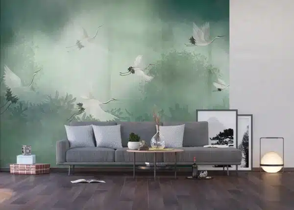 Cranes | Made-to-Measure Wallpaper | Artlook | FTNS 1251