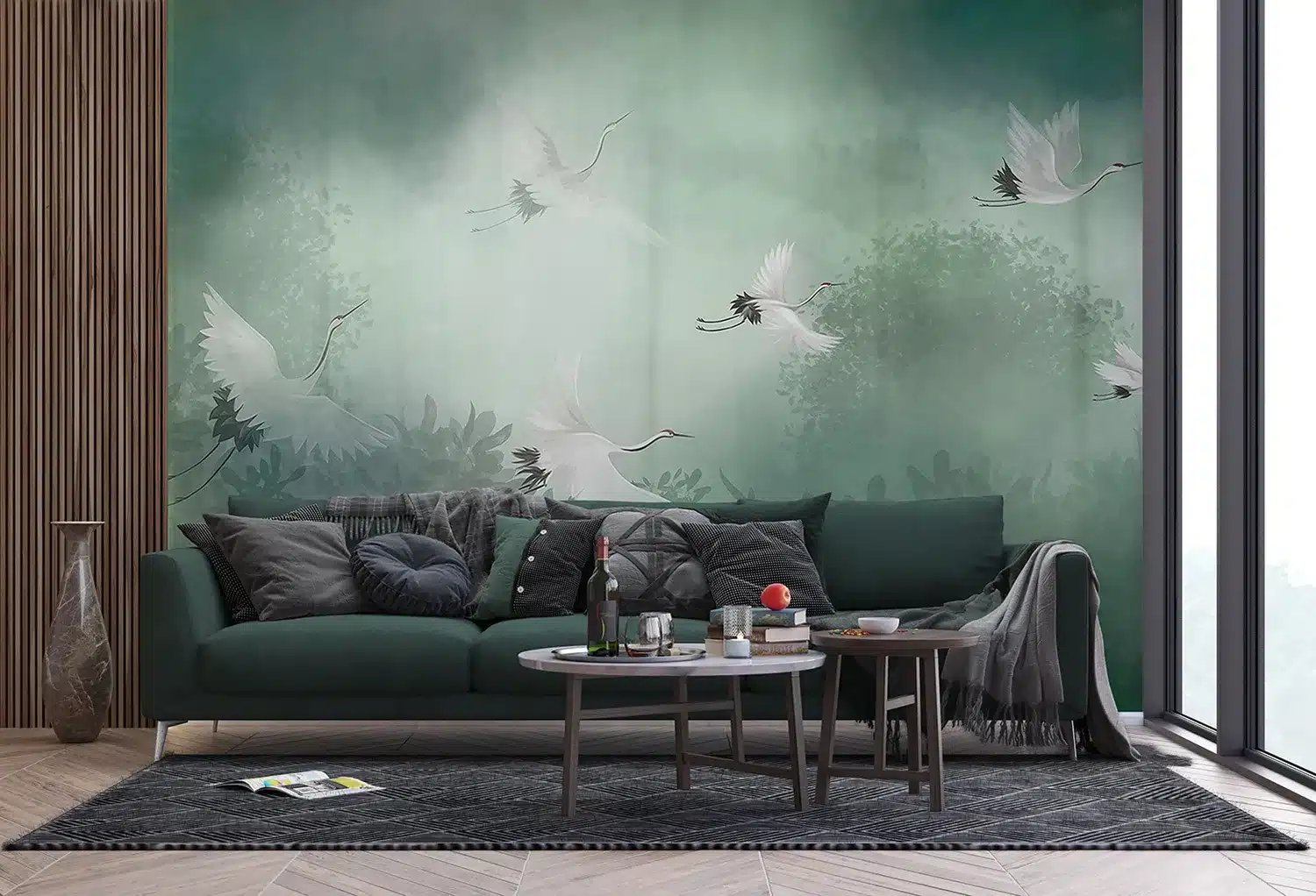 Cranes | Made-to-Measure Wallpaper | Artlook | FTNS 1251 4