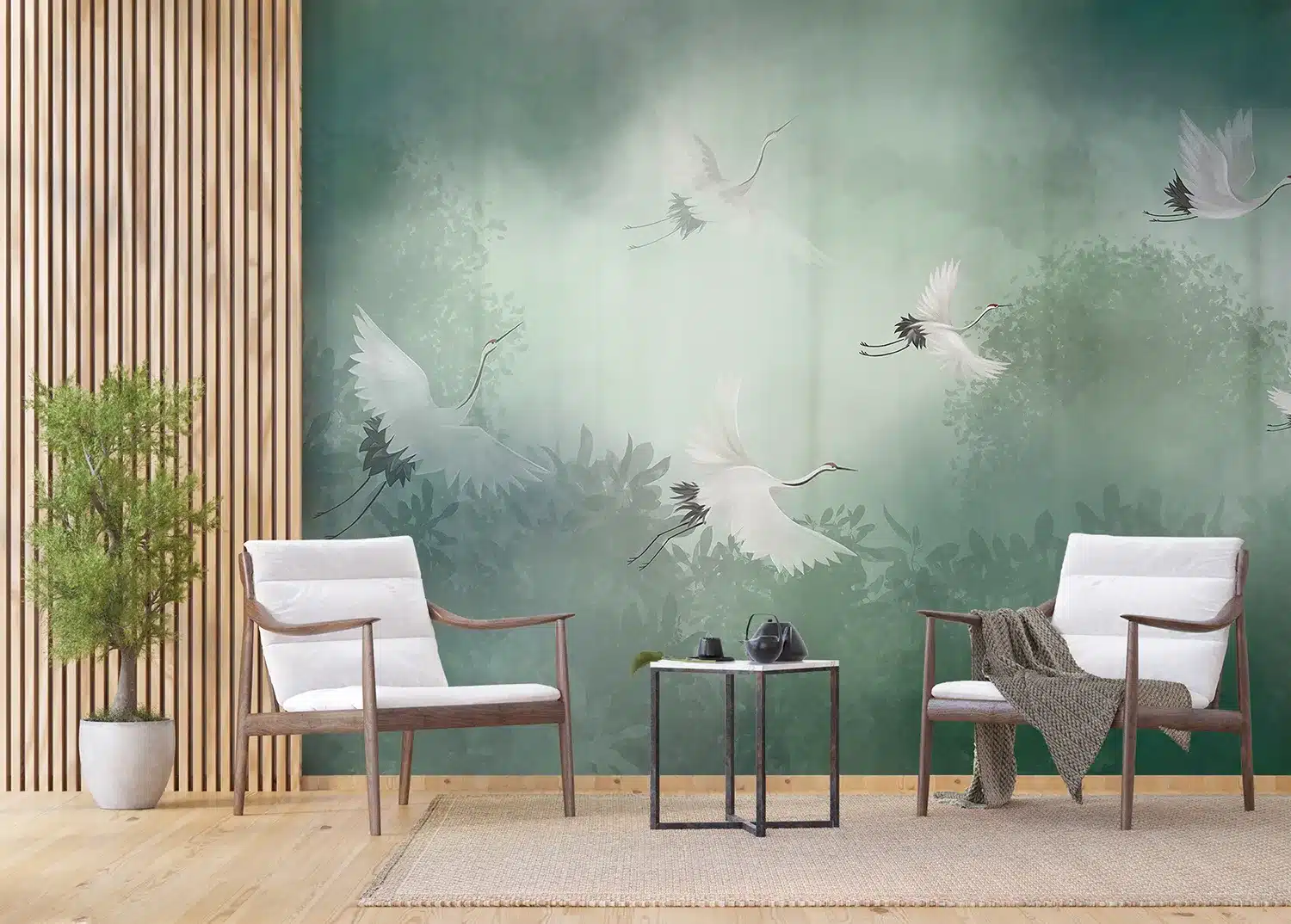 Cranes | Made-to-Measure Wallpaper | Artlook | FTNS 1251 5