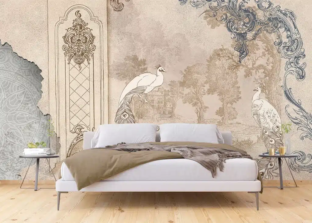 Wall Mural Modern Rococo, Made to Measure, FTNS 1252 2