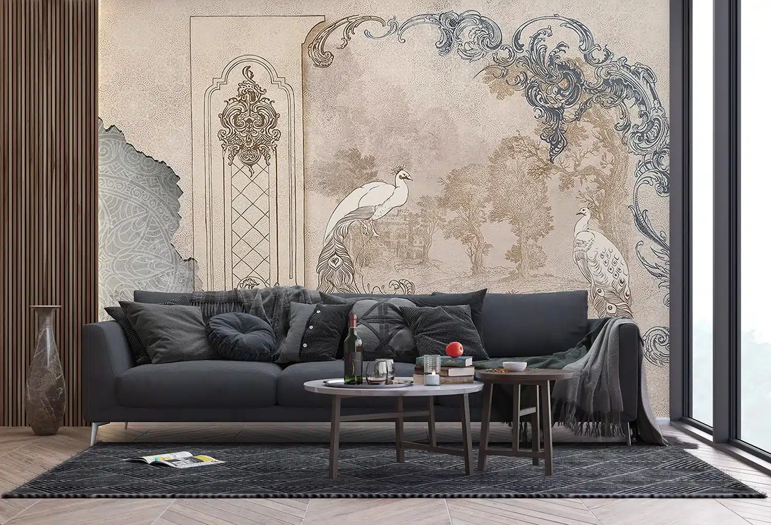 Modern Rococo | Made-to-Measure Wallpaper | Artlook | FTNS 1252 3