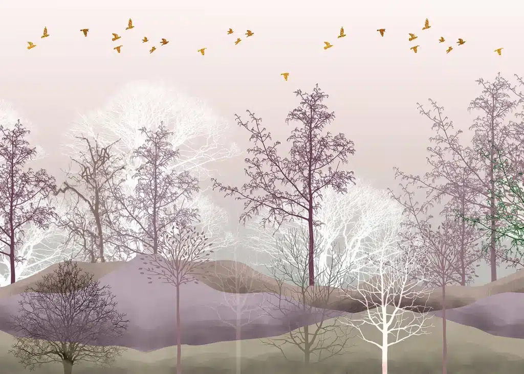 Wall Mural Magic Forest, Made to Measure, FTNS 1253