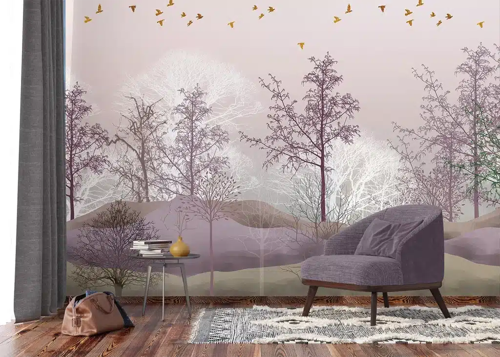 Wall Mural Magic Forest, Made to Measure, FTNS 1253 3