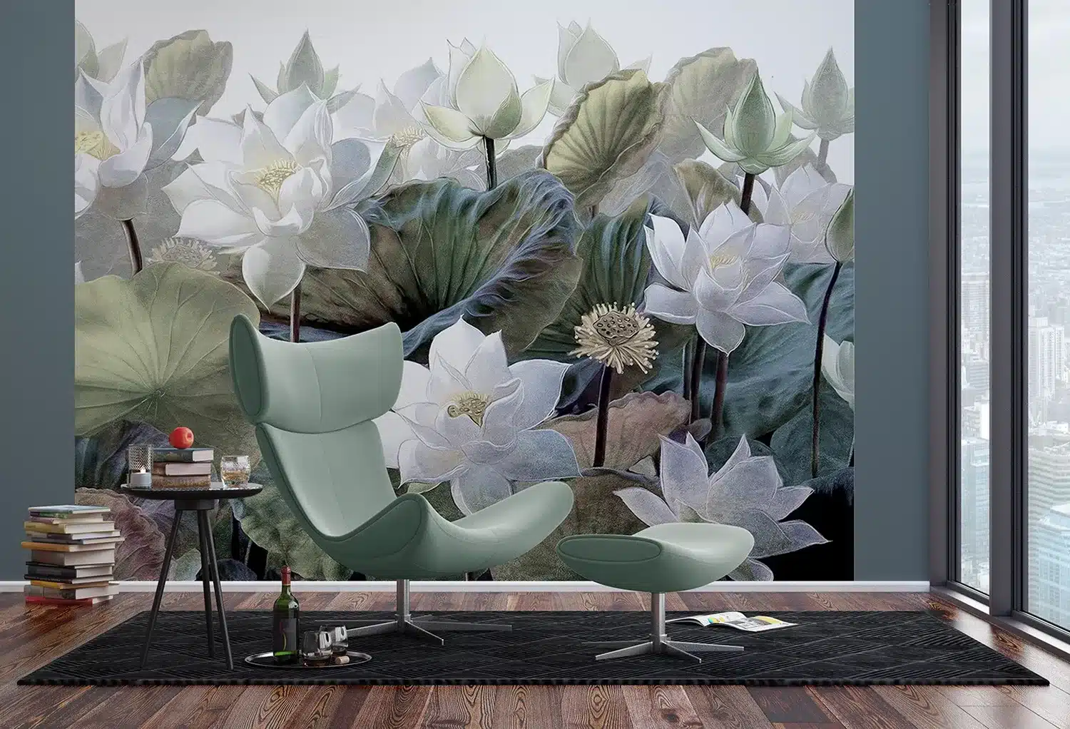 Emboss Flowers | Made-to-Measure Wallpaper | Artlook | FTNS 1254 4
