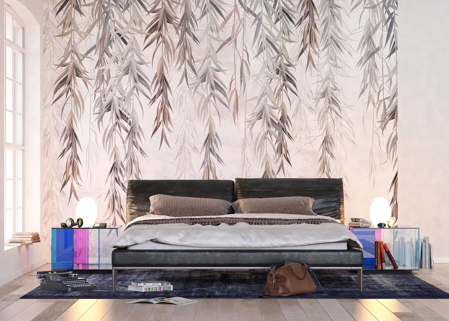 Concrete Meets Nature | Made-to-Measure Wallpaper | Artlook | FTNS 1255 2