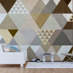 Wall Mural Triangles, 375 x 270 cm, FTNS 1256