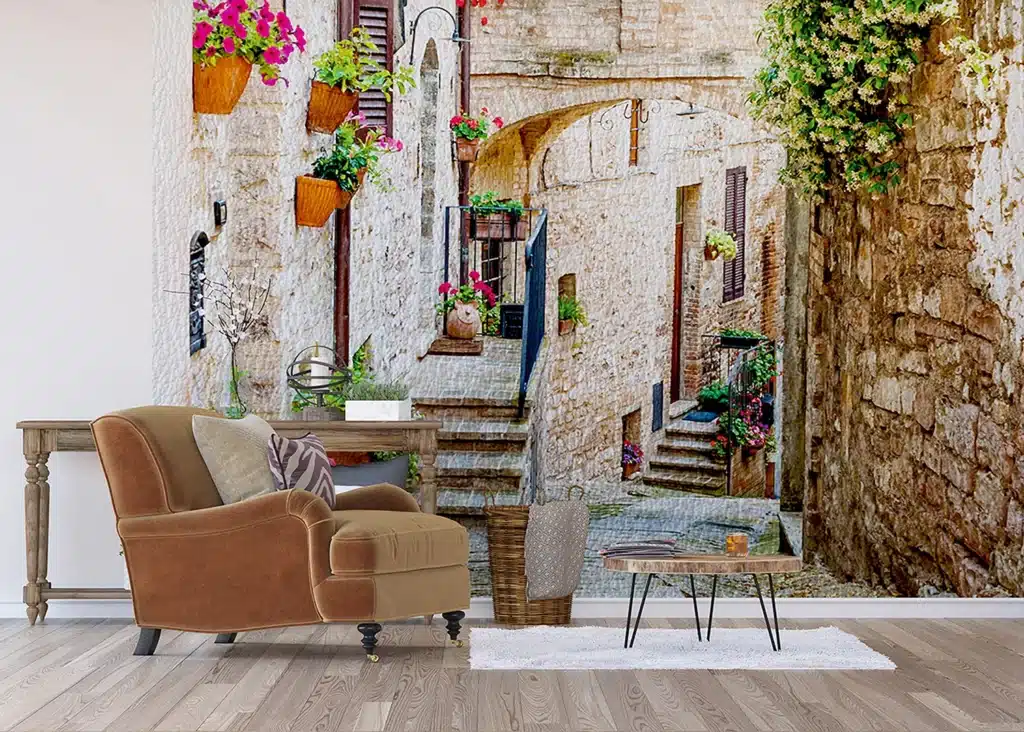 Wall Mural Garden, Made to Measure, FTNS 1257