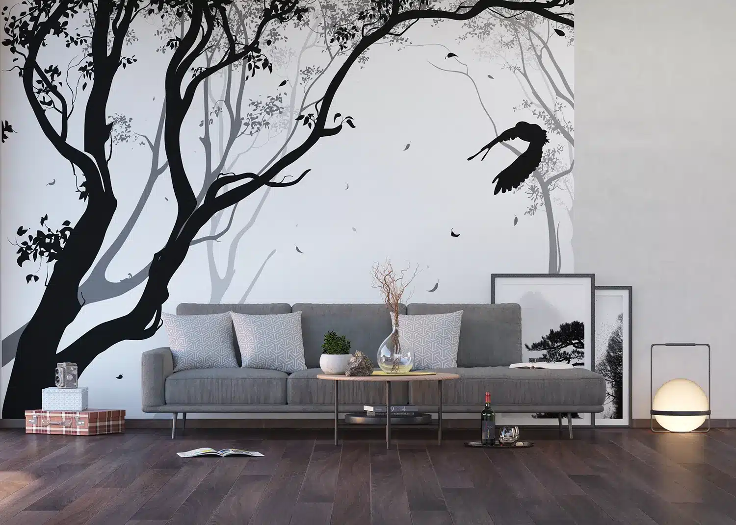 Windy Forest | Made-to-Measure Wallpaper | Artlook | FTNS 1263 2