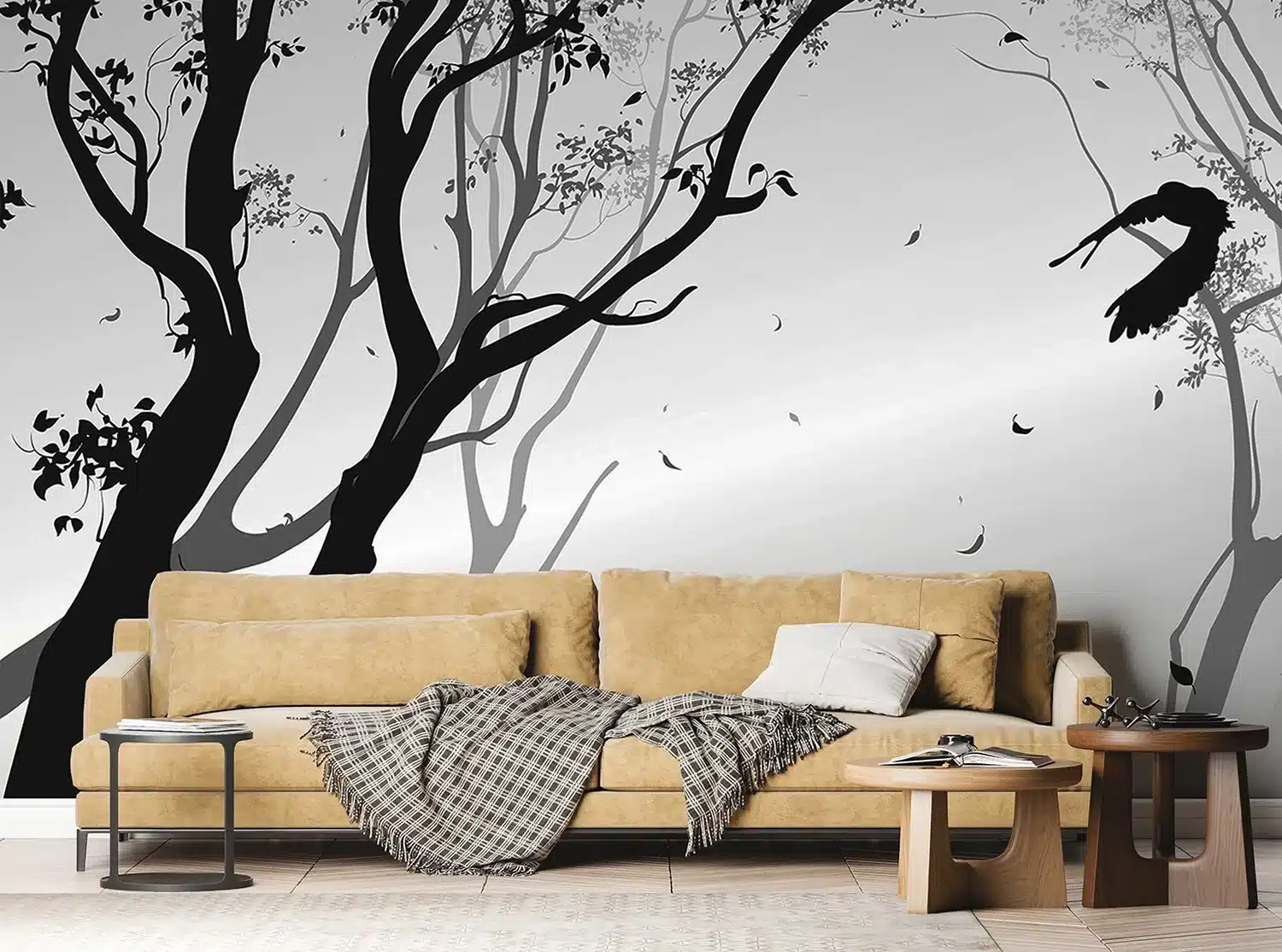 Windy Forest | Made-to-Measure Wallpaper | Artlook | FTNS 1263 3